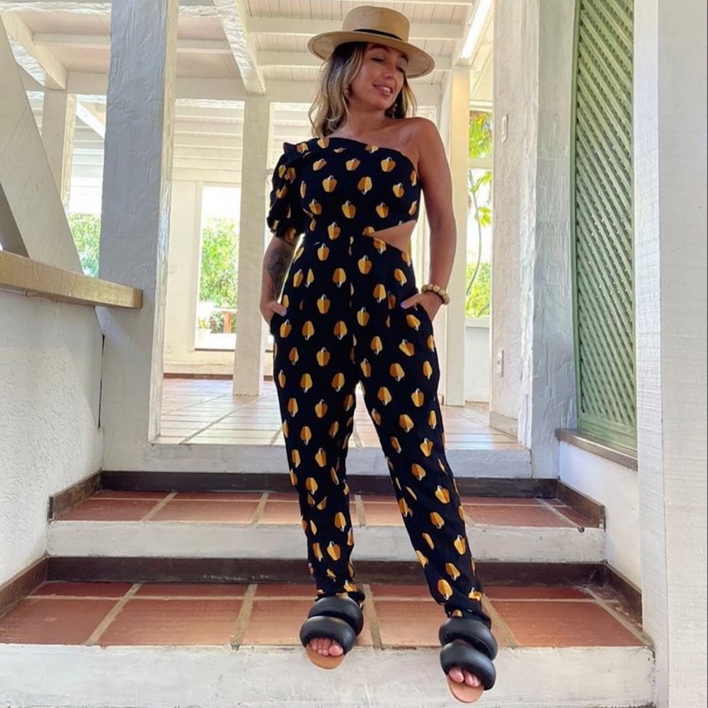 NWT FARM Rio Caju Solar Jumpsuit - Picture 3 of 4